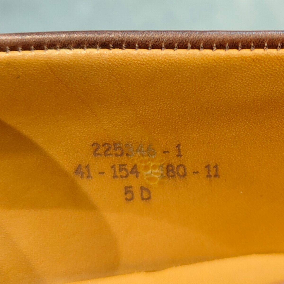 使用数回【J.M.WESTON】ジェイエムウエストン 180 シグニチャーローファー カーフ ダークブラウン サイズ UK5D 41ラスト 参考定価￥156,200-