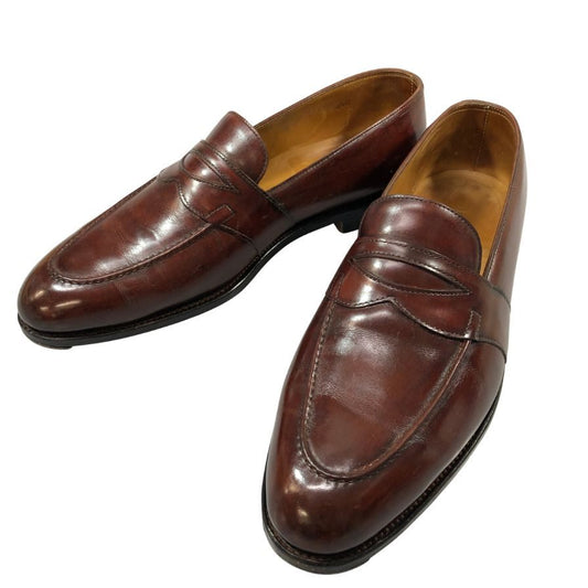 【JOHN LOBB】ジョンロブ フェンコート コインローファー メンズ サイズ7.5E ブラウン