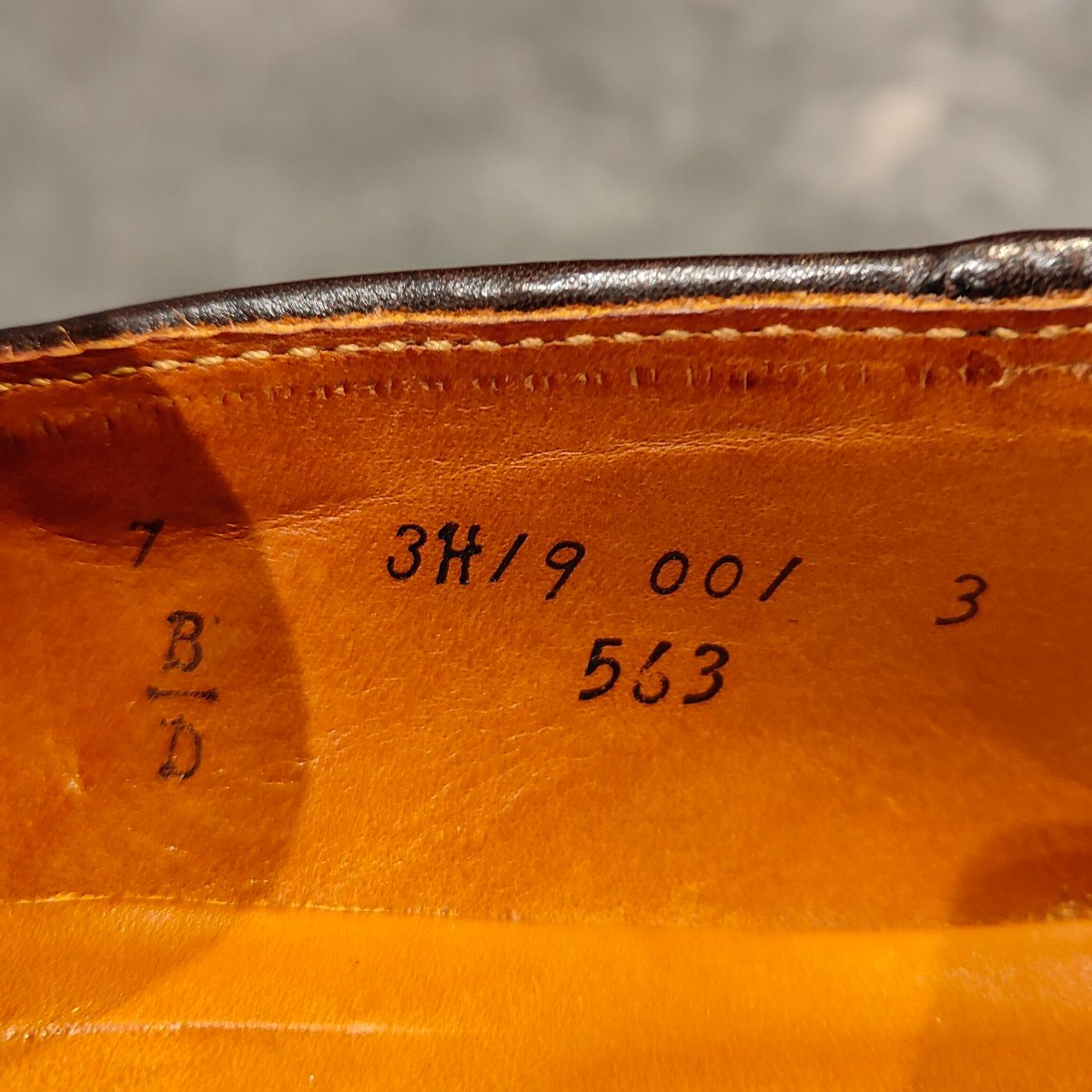 試着程度【ALDEN】オールデン 563 R品 タッセルローファー コードバン ダークバーガンディ サイズUS7D アバディーンラスト 参考定価￥217,800-