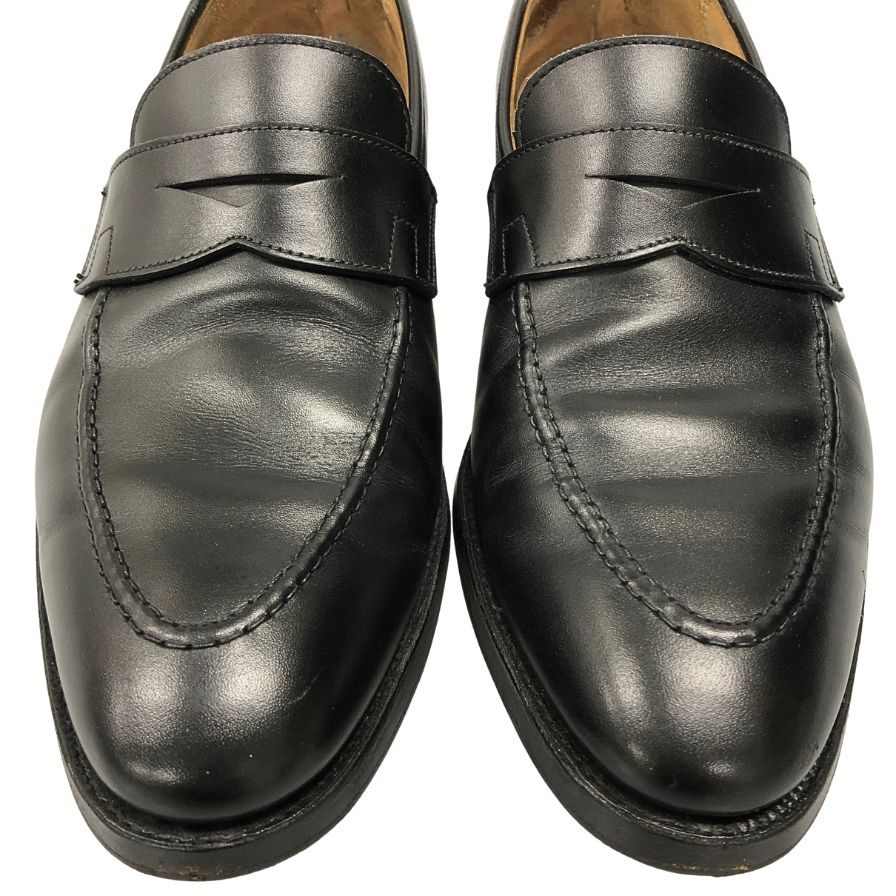 【CROCKETT&JONES】クロケット&ジョーンズ  ローファー カーフ ブラック（黒） サイズ UK7.5E ラスト