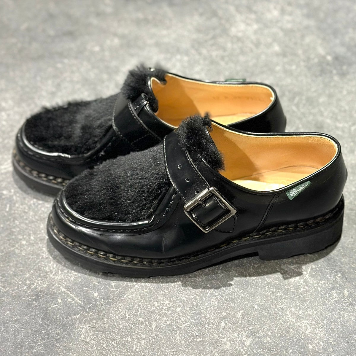 Paraboot ミカエル ガラスレザー Pafaboot パラブーツ MICHAEL