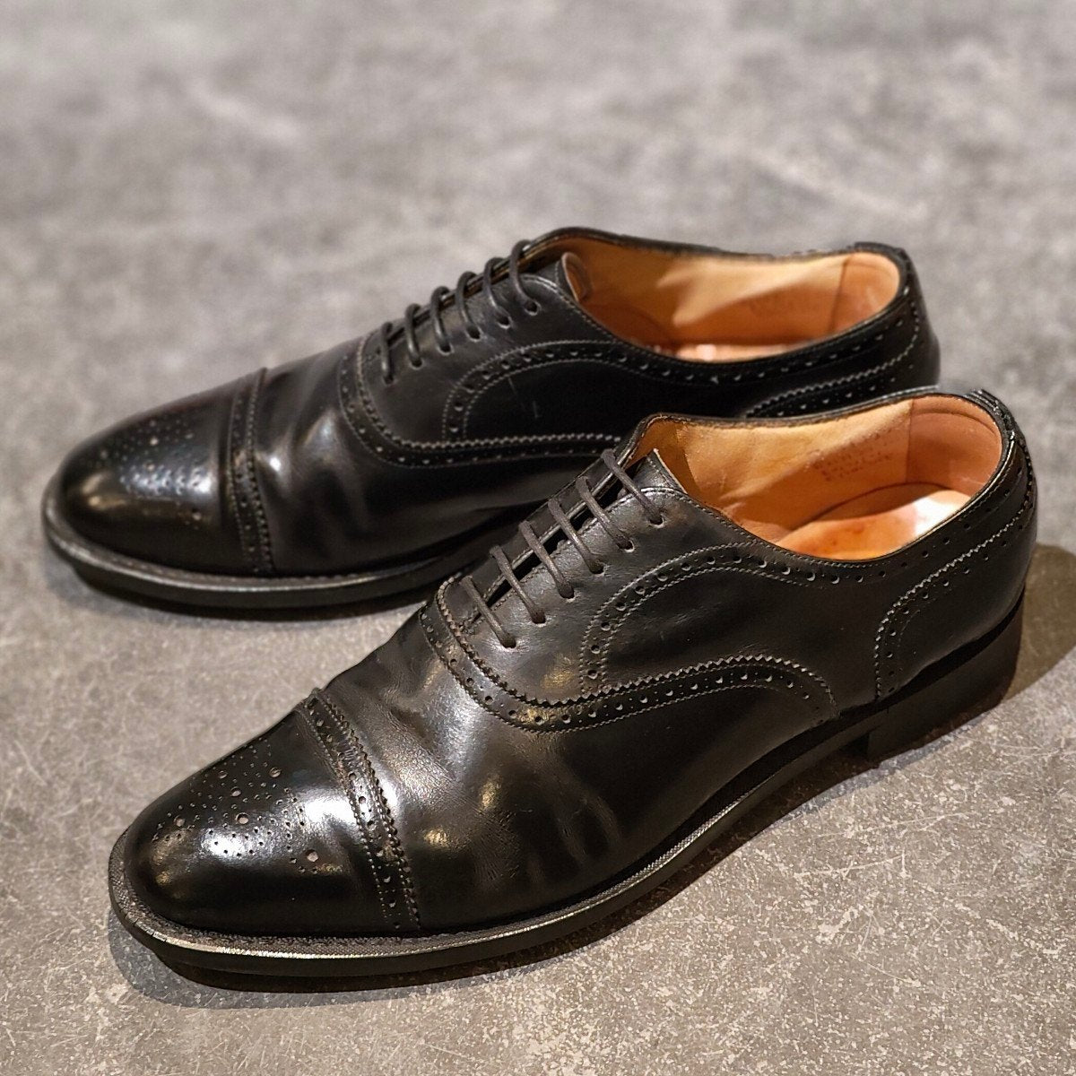 1円 美品 Church’s チャーチ レザー シューズ 35 バイカラー CP273 1円~極上美品Church\u0027s チャーチ サイドゴア レザー ブーツ