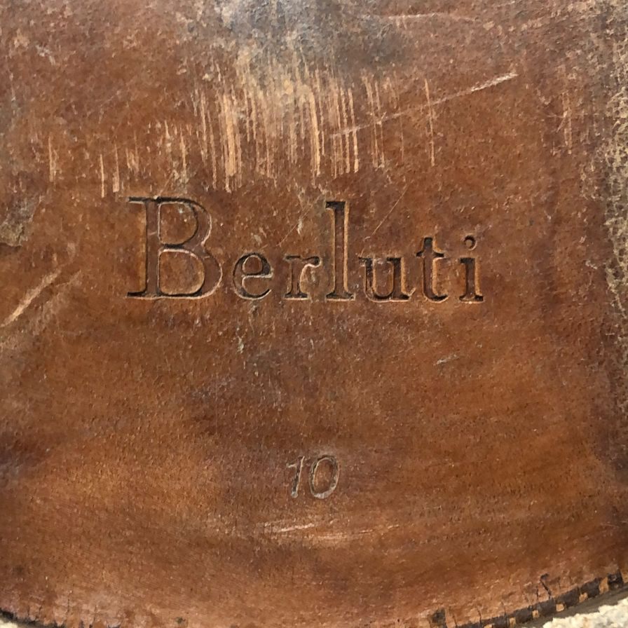 【オンライン限定】【BERLUTI】ベルルッティ  ビジネスシューズ  ブラウン（茶系） サイズ UK10 ラスト