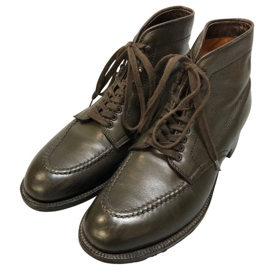 【オールデン バーニーズ ニューヨーク】ALDEN BARNEYS NEWYORK N4903H ブーツ レザー カーキ サイズ 7 ラスト