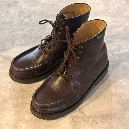 希少【PARABOOT】パラブーツ ヴィッテル2 デカタグ Uチップ ブーツ カーフ ブラウン サイズUK9