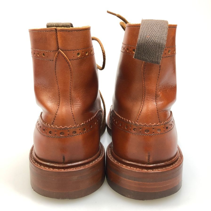 【Tricker's】トリッカーズ M5634 レザーブーツ カーフレザー ブラウン（茶系） サイズ 8.5 ラスト