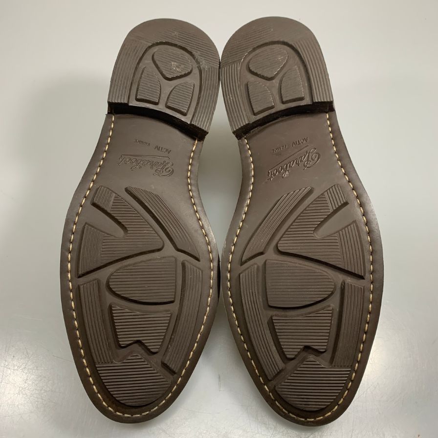 PARABOOT】パラブーツ レザーシューズ Uチップ ルソー マロン メンズ