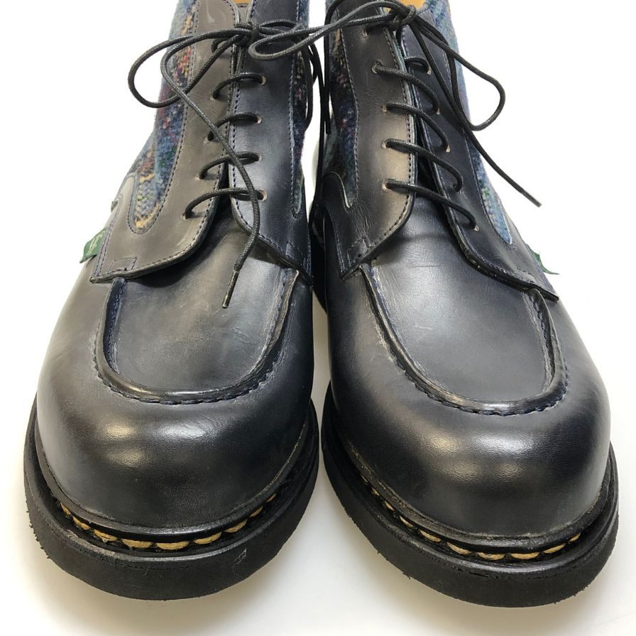 【PARABOOT】パラブーツ  ブーツ リスレザー ネイビー（紺） サイズ 8 ラスト