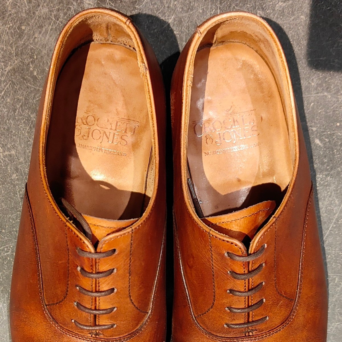 CROCKETT&JONES】クロケット&ジョーンズ コノート ストレートチップ
