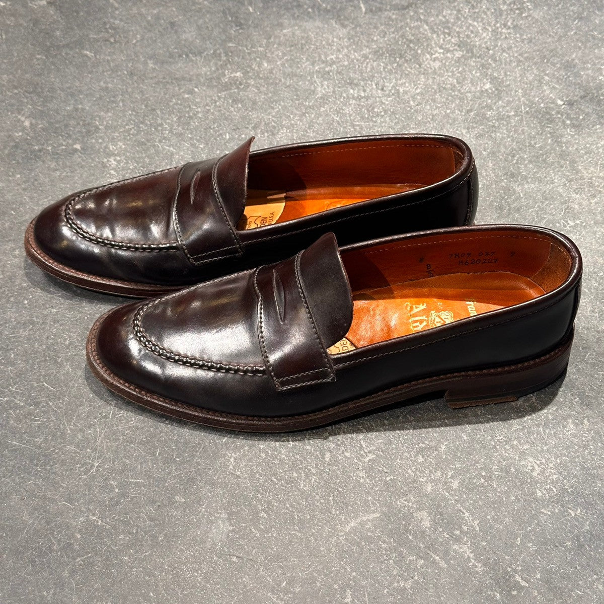 希少【ALDEN】オールデン M6202 Frans Boone別注 ペニーローファー