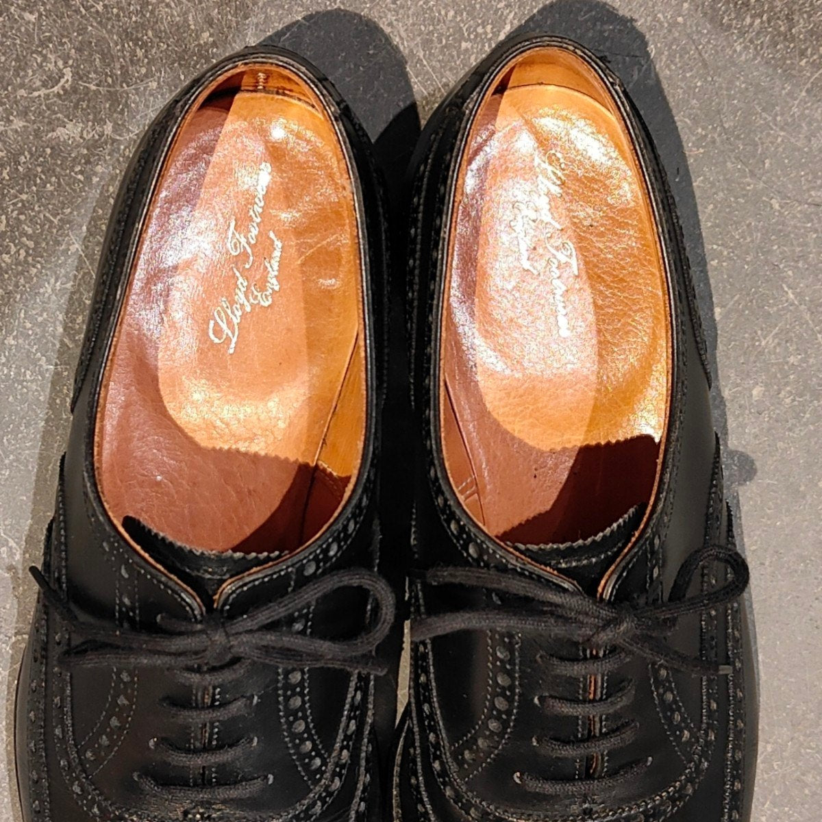 Lloyd Footwear】ロイドフットウェア downing ウイングチップ カーフ