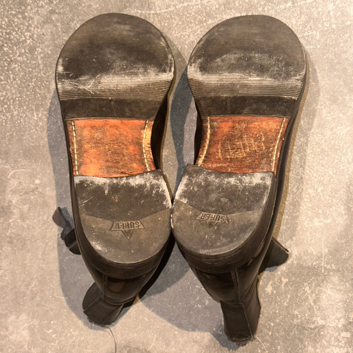 【PARABOOT】パラブーツ  サイドゴアブーツ カーフ ブラック サイズ44