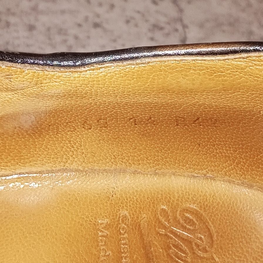 【PARABOOT】パラブーツ レザーシューズ ミカエル チロリアンシューズ ポニー ブラック メンズ サイズ42