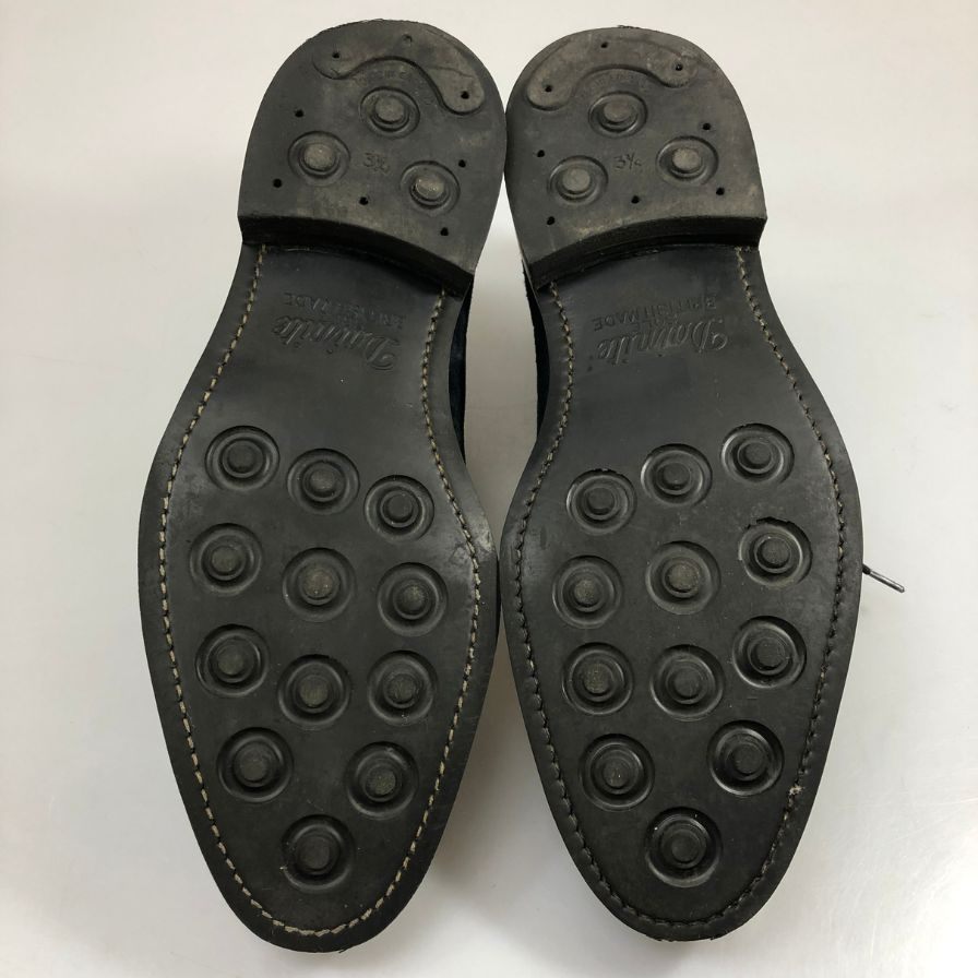 【JOHN LOBB】ジョンロブ ケント チャッカブーツ スエード 8695ラスト サイズUK7E メンズ ネイビー