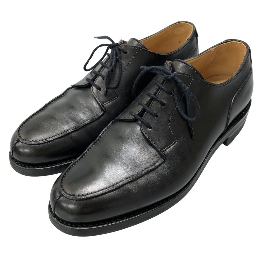 【CROCKETT&JONES】クロケット&ジョーンズ  ビジネスシューズ カーフ ブラック（黒） サイズ 7Eハーフ ラスト