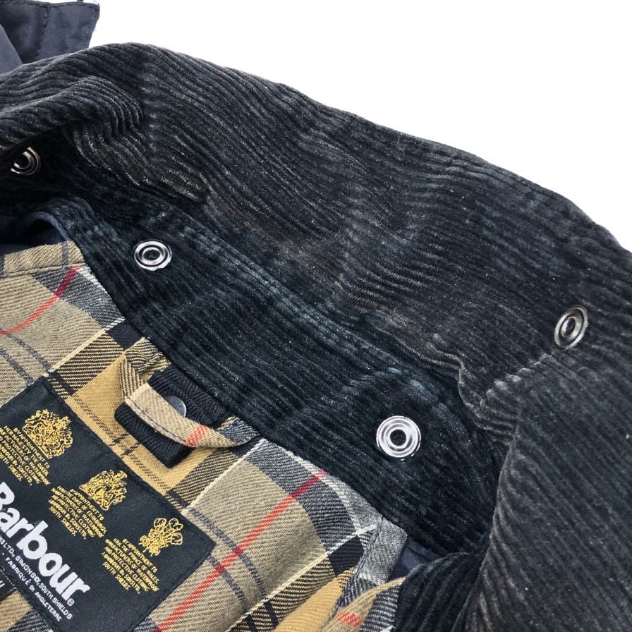 【BARBOUR】バブアー オイルドジャケット SL ビューフォート 3ワラント ネイビー メンズ サイズ36 BEAUFORT
