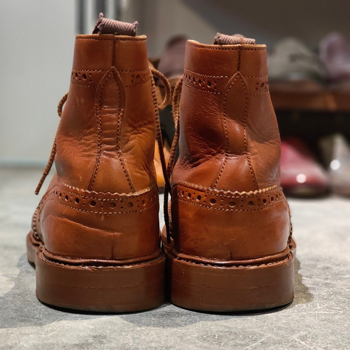 Tricker's】トリッカーズ SHIPS別注 2508 ウィングチップ カントリー