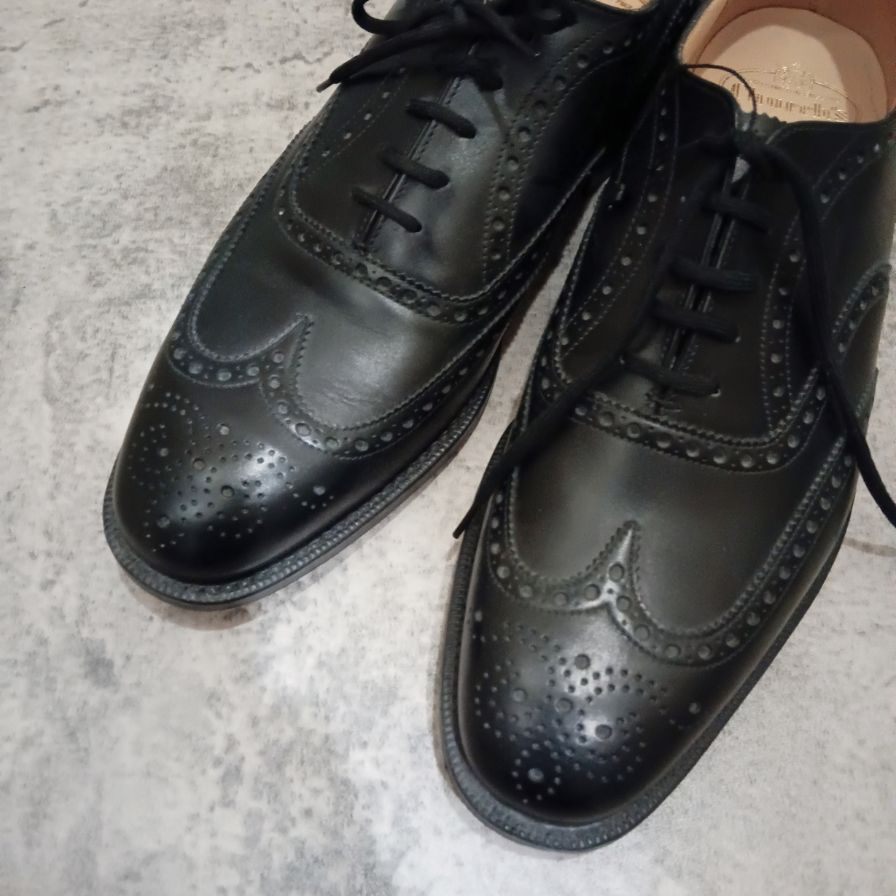 【Church's】チャーチ レザーシューズ チェットウィンド サイズ70F メンズ ブラック CHETWYND