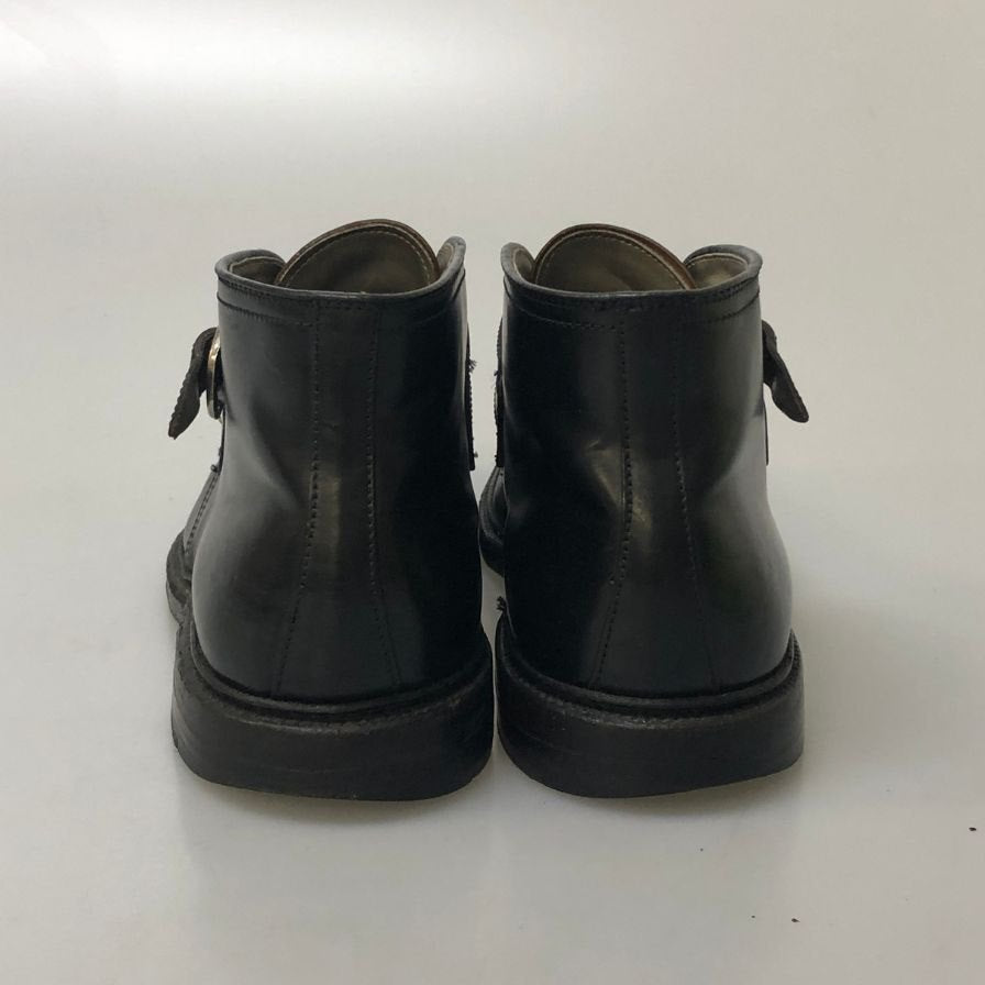【ALDEN】オールデン コードバン レザー ジョージブーツ シングルモンク 91810 メンズ サイズ8.5E ブラック