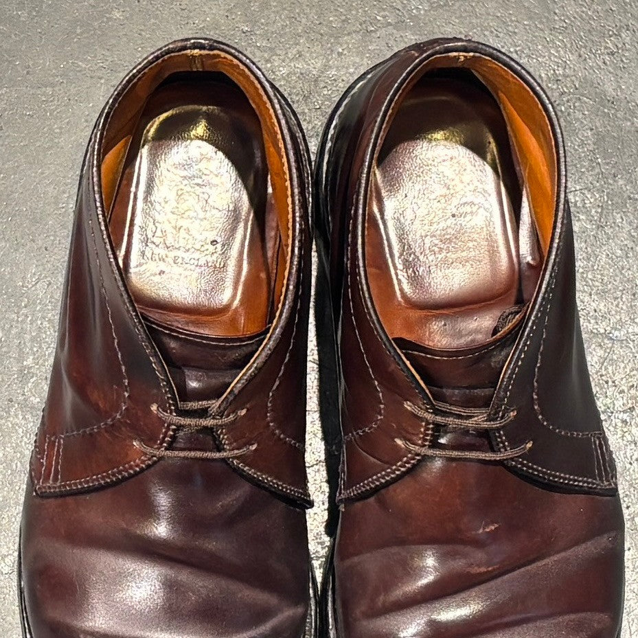 【ALDEN】オールデン チャッカブーツ 1339 コードバン ダークバーガンディ サイズUS8D バリーラスト 参考定価￥216,700-