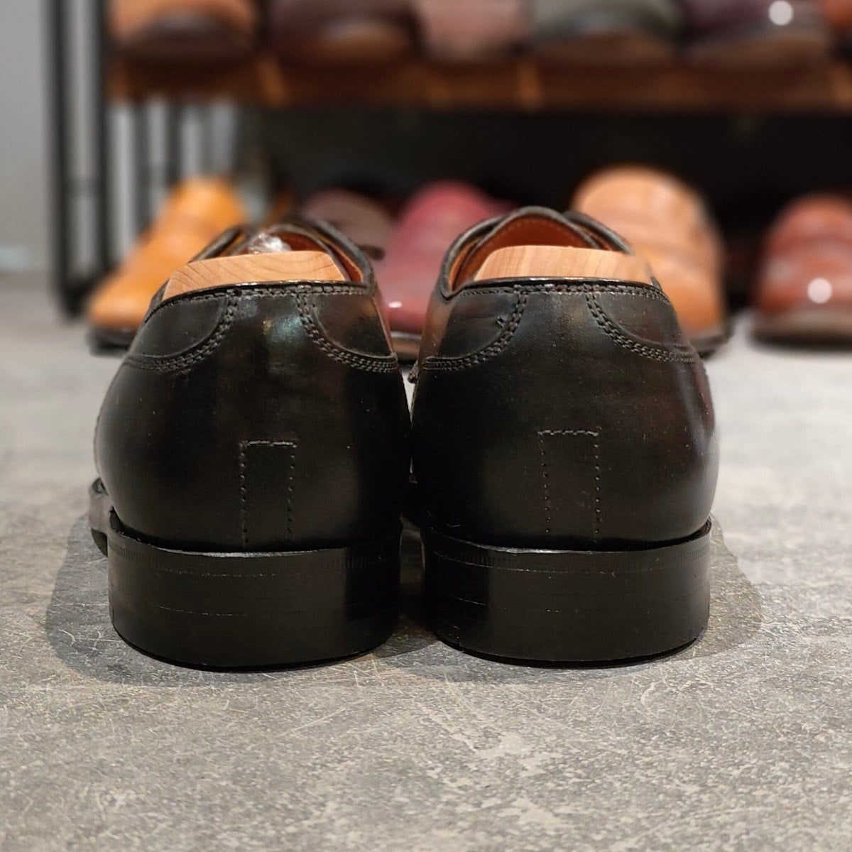 新品未使用【ALDEN】オールデン 961 NST Uチップ カーフ ブラック サイズUS8D アバディーンラスト