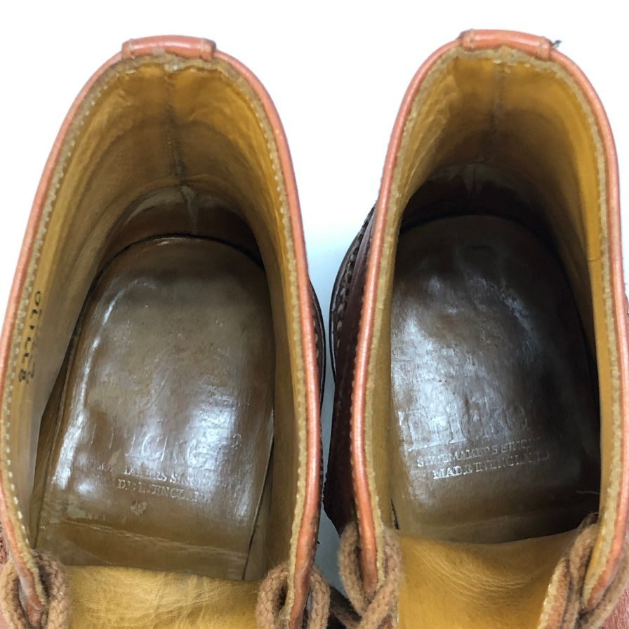 【Tricker`s】トリッカーズ 7309 モールトン ブーツ レザー ブラウン（茶系） サイズ 6.5 ラスト