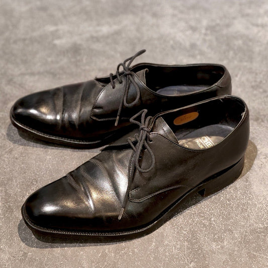【JOSEPH CHEANEY】ジョセフチーニー トゥモローランド別注 Vフロント カーフ ブラック サイズUK6