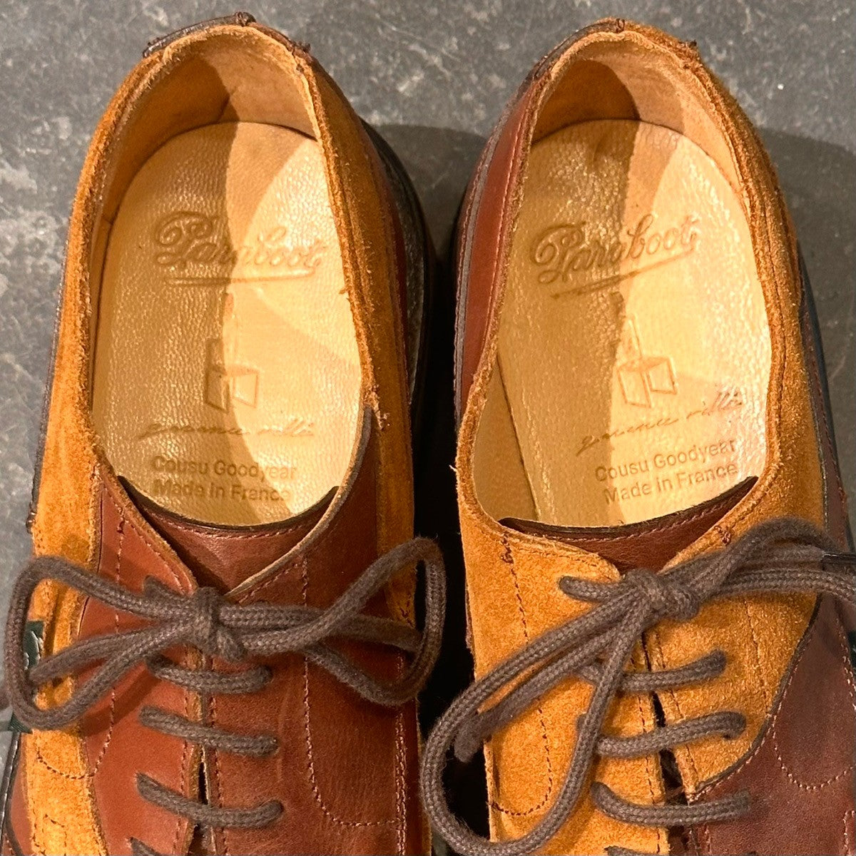 試着程度【Paraboot】パラブーツ×Garance Vallée 90947 シャンボード