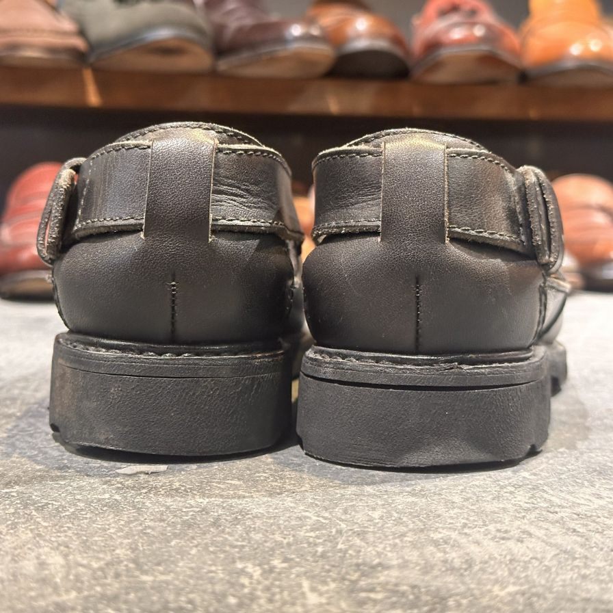 【Paraboot】パラブーツ バックストラップサンダル ブラック メンズ サイズ5