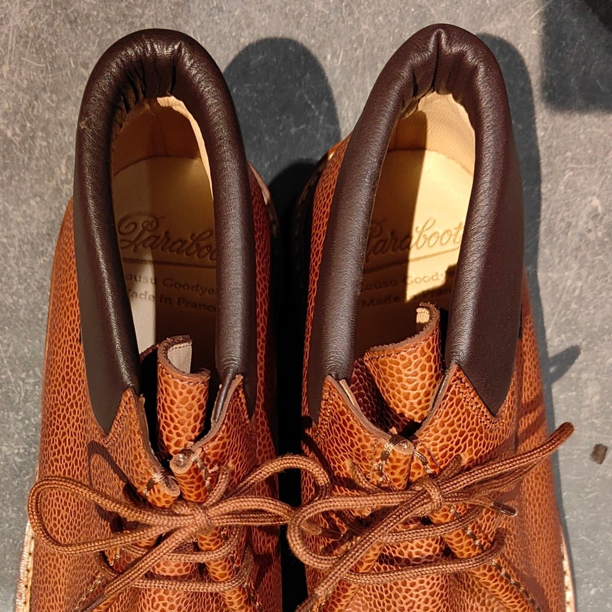【PARABOOT】パラブーツ ミリー MILLY チロリアンブーツ グレインレザー サイズ40.5