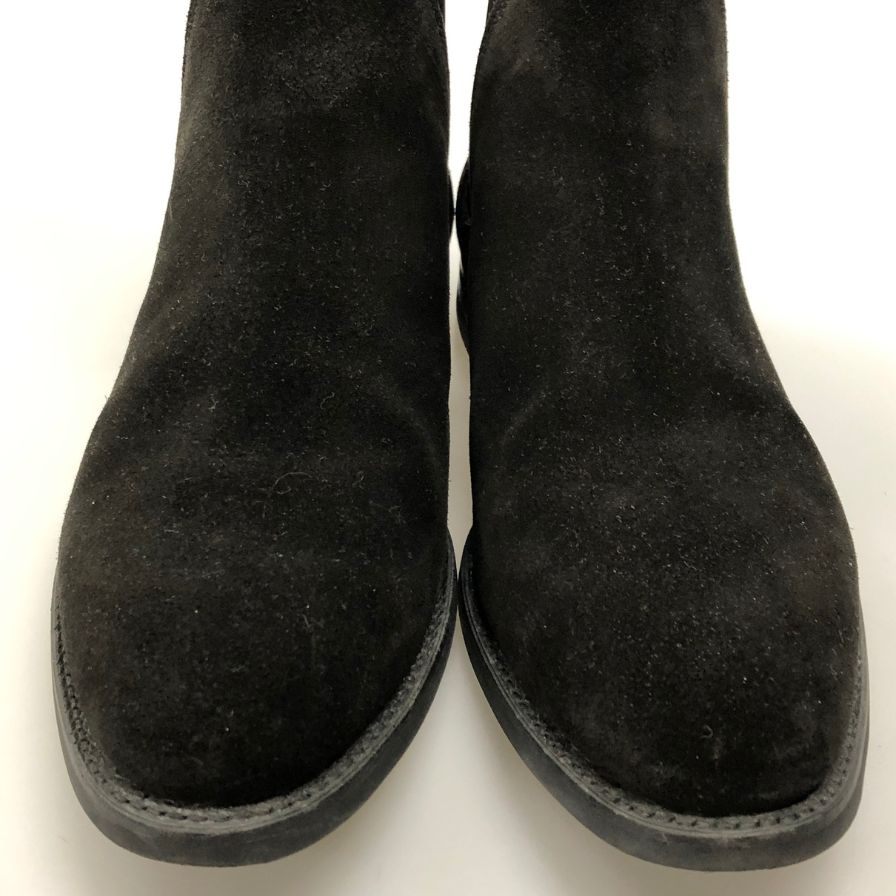 【Crockett&Jones】クロケット＆ジョーンズ  スエードシューズ スエード ブラック（黒） サイズ 7.5 ラスト