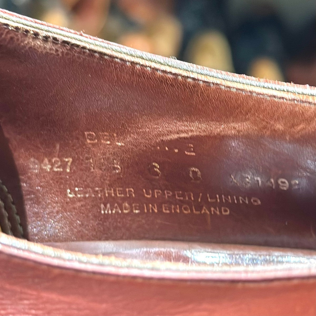 美品【Crockett&Jones】クロケット&ジョーンズ アルバニー アデレード カーフ ブラウンサイズUK6D