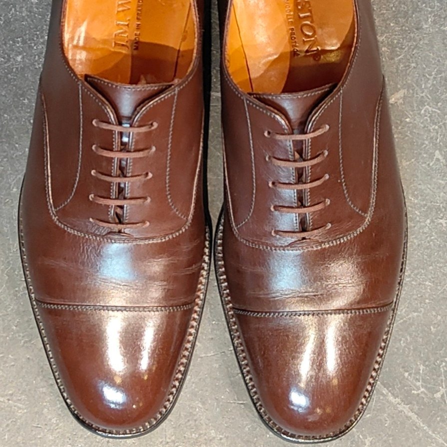 あ*る様 新品 ジェーエムウエストン　ドレスシューズ　Uチップ　ブラウン　105 BEAMS F（ビームスF）J.M. WESTON / 641 GOLF C WIDTH Uチップ