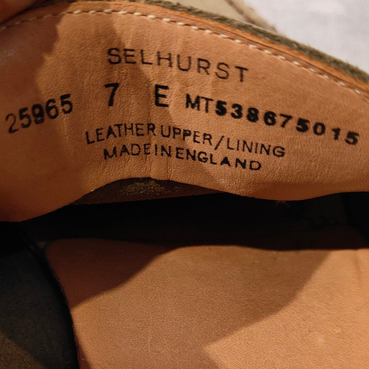 極美品【CROCKETT&JONES】クロケット＆ジョーンズ バーニーズニューヨーク別注 SELHURST アンラインド ローファー ヌバック グレー  サイズUK7E 366ラスト