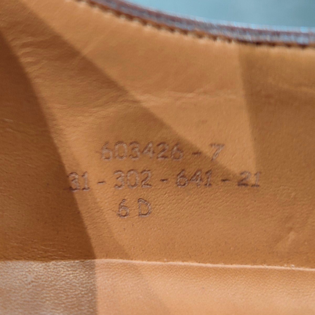 希少 使用数回 【J.M.WESTON】ジェイエムウエストン 641 ゴルフ Uチップ ロシアンカーフ タンブラウン サイズ UK6D 31ラスト  参考定価￥209,000-