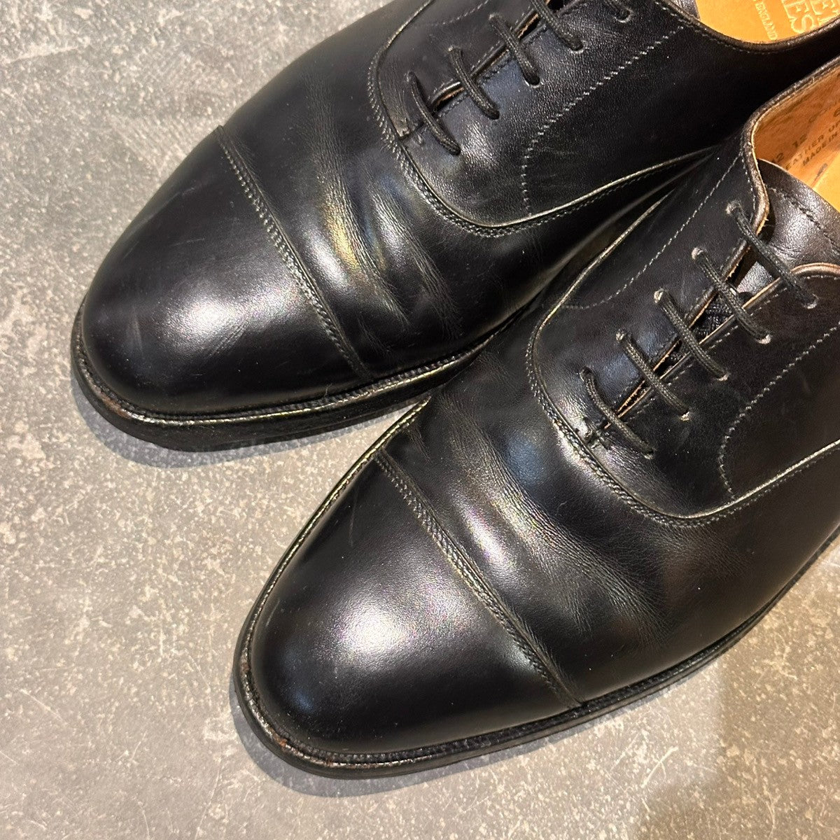 【CROCKETT&JONES】クロケット&ジョーンズ コノート カーフ ブラック サイズUK6.5F 236ラスト