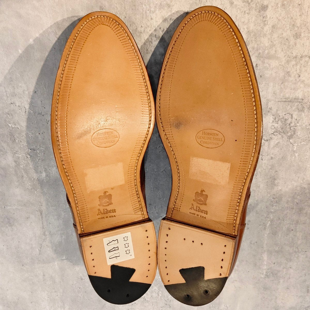 希少 未使用【ALDEN】オールデン ケトラー別注 22141 NST Uチップ コードバン ラベロ サイズUS10.5EE アバディーンラスト