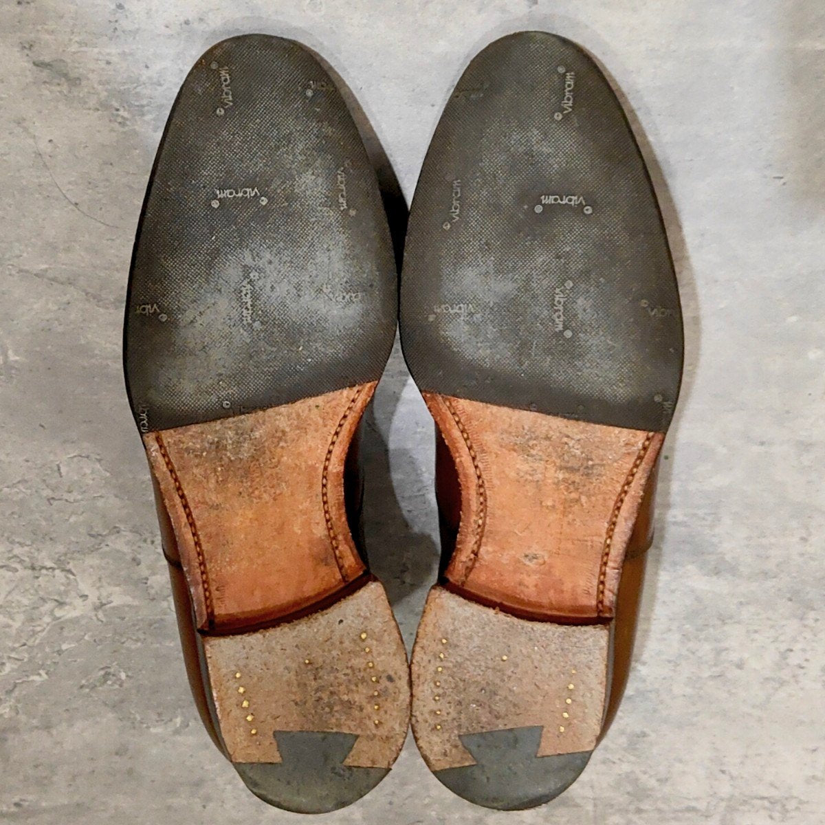 【CROCKETT&JONES】クロケット＆ジョーンズ ケント ストレートチップ カーフ ブラウン サイズUK5E 341ラスト