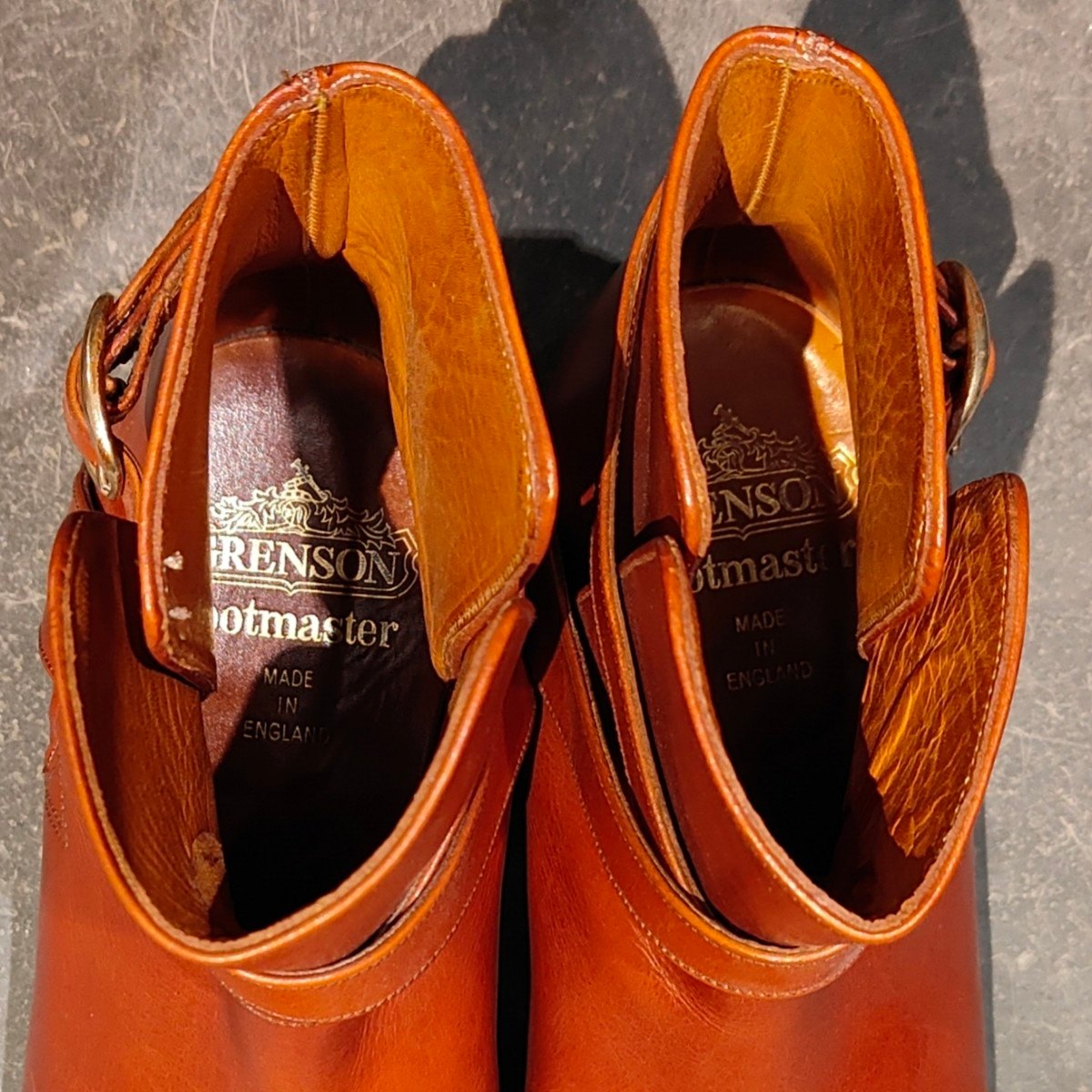 美品【GRENSON】グレンソン ジョッパーブーツ カーフ ブラウン サイズUK8E