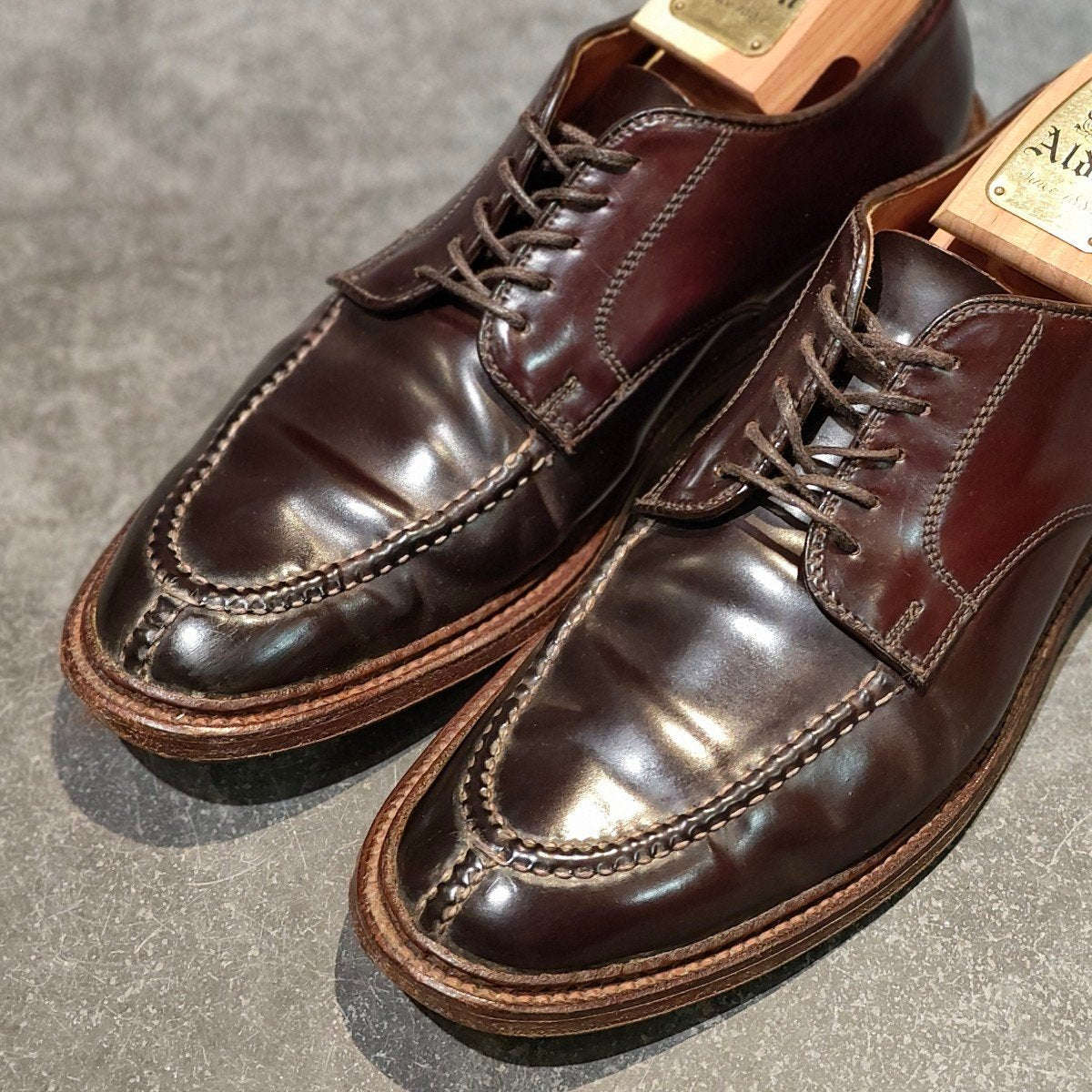 【ALDEN】オールデン D7610F NST Uチップ コードバン ダークバーガンディ サイズUS8D バリーラスト