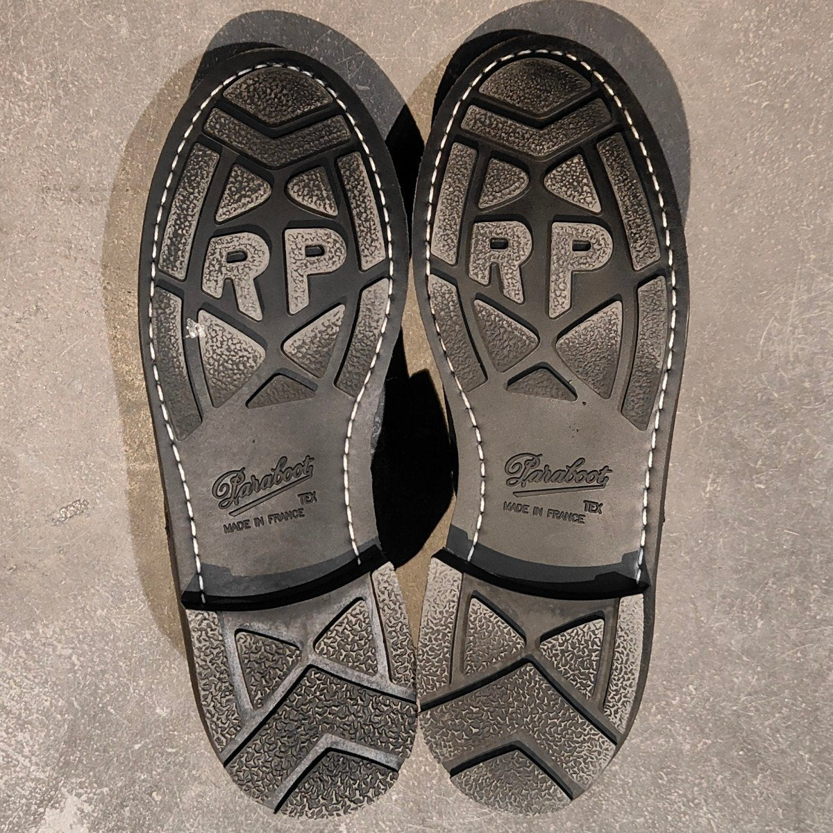 新品未使用【Paraboot】パラブーツ シャンボード Uチップ リスレザー ブラック サイズ UK6.5 参考定価￥99,000-