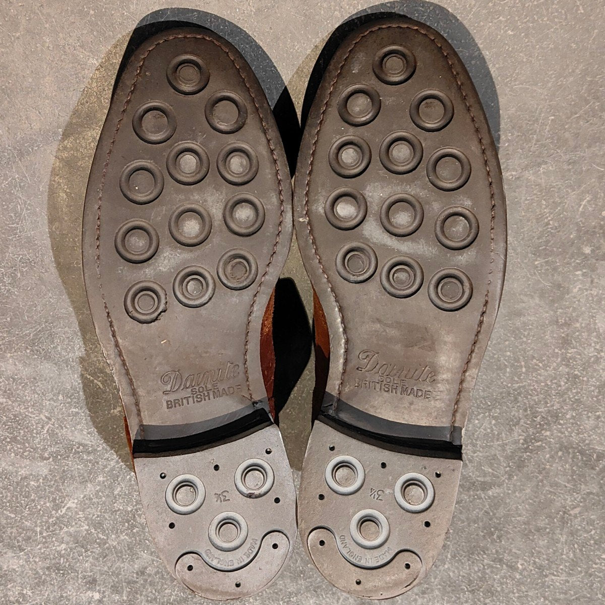 SANDERS】サンダース 4831 ウイングチップ 8212SS スエード ブラウン