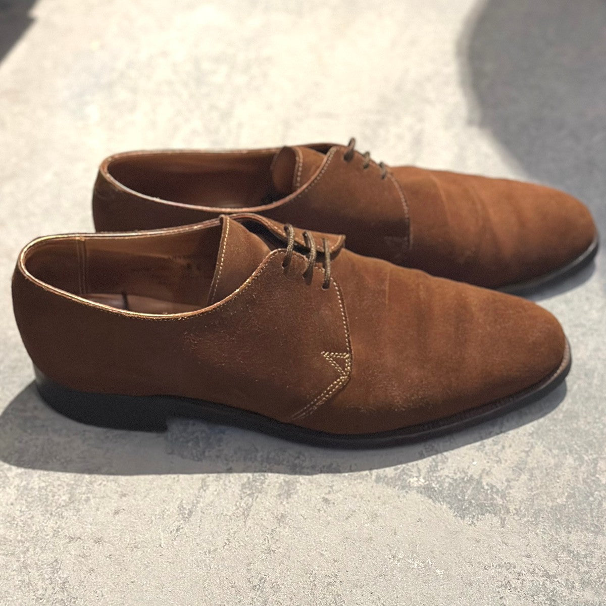 希少【CROCKETT&JONES】クロケット＆ジョーンズ ポールスミス別注 DARTMOUTH スエード ブラウン サイズ UK8.5E 366ラスト