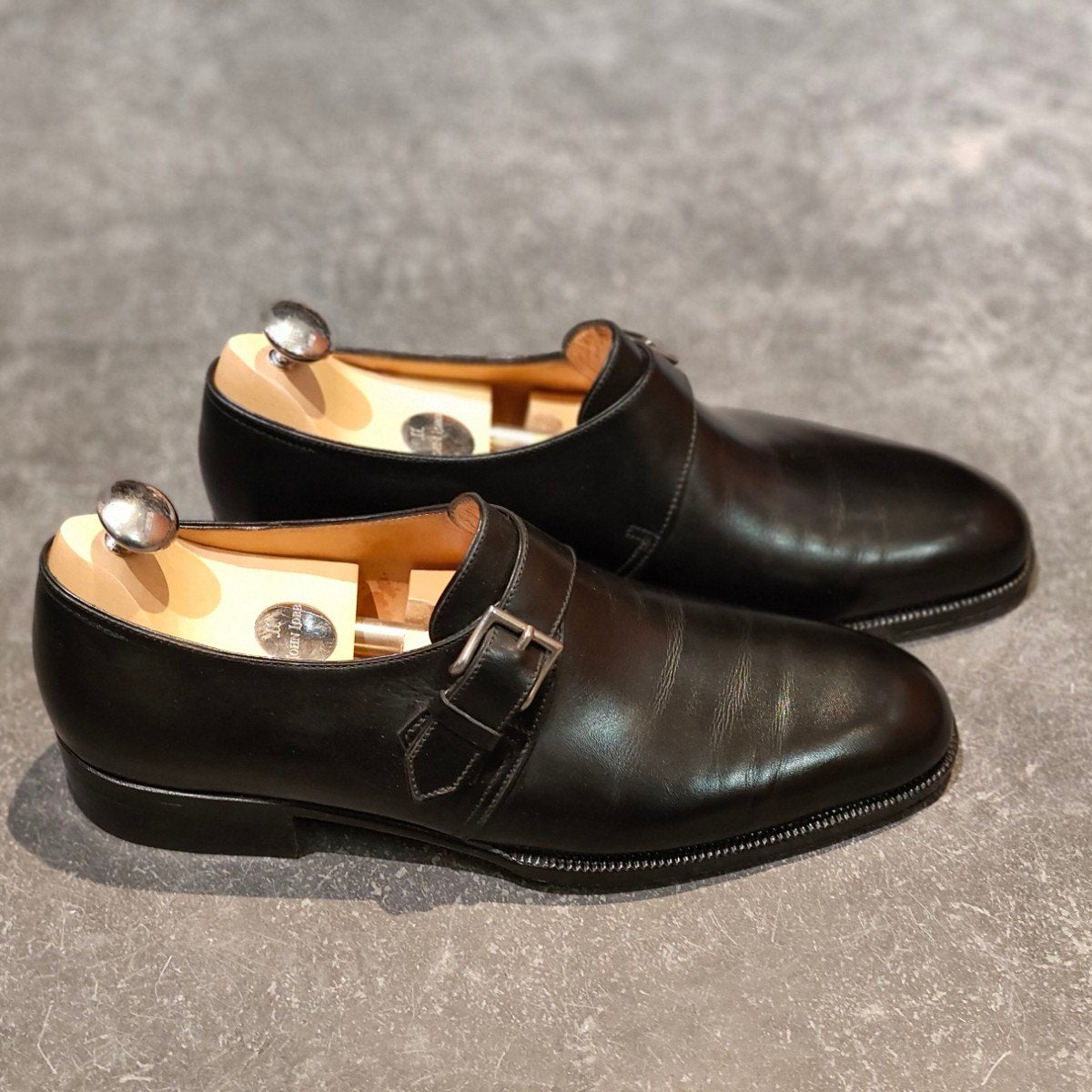 希少 使用数回【JOHN LOBB】ジョンロブ マッタ 旧ボノーラ製 シングル