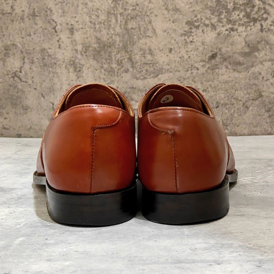 【Lloyd Footwear】ロイドフットウェア M3264M パンチドキャップトゥ カーフ ブラウン サイズUK7