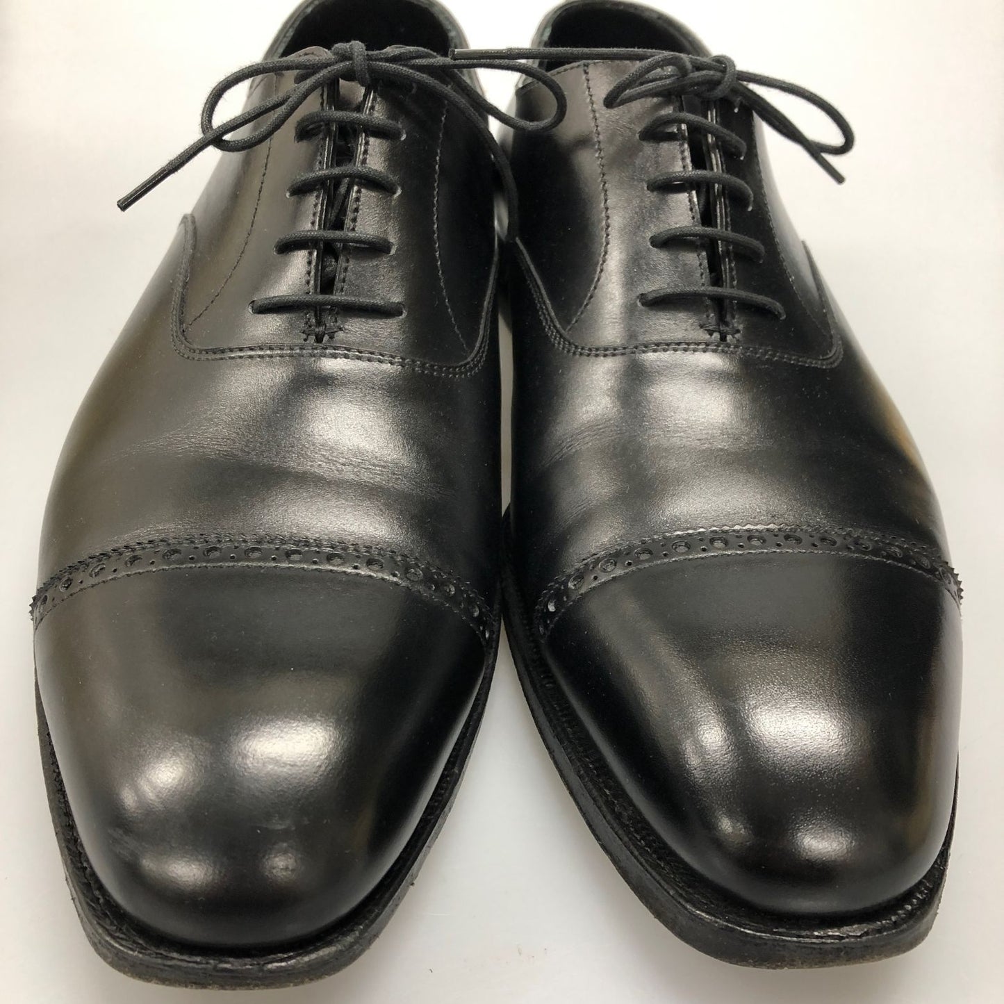 【CROCKETT&JONES】クロケット&ジョーンズ  ビジネスシューズ ストレートチップ ブラック（黒） サイズ 8.5 ラスト