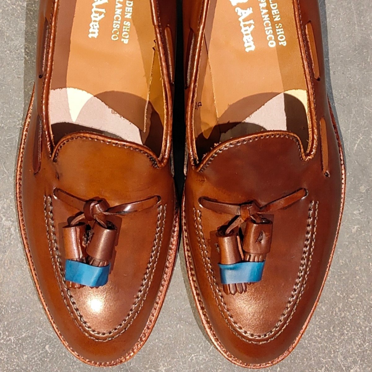 希少 新品未使用 【ALDEN】オールデン オールデンショップサンフランシスコ別注 36620 タッセルローファー コードバン ラベロ サイズ US8D アバディーンラスト