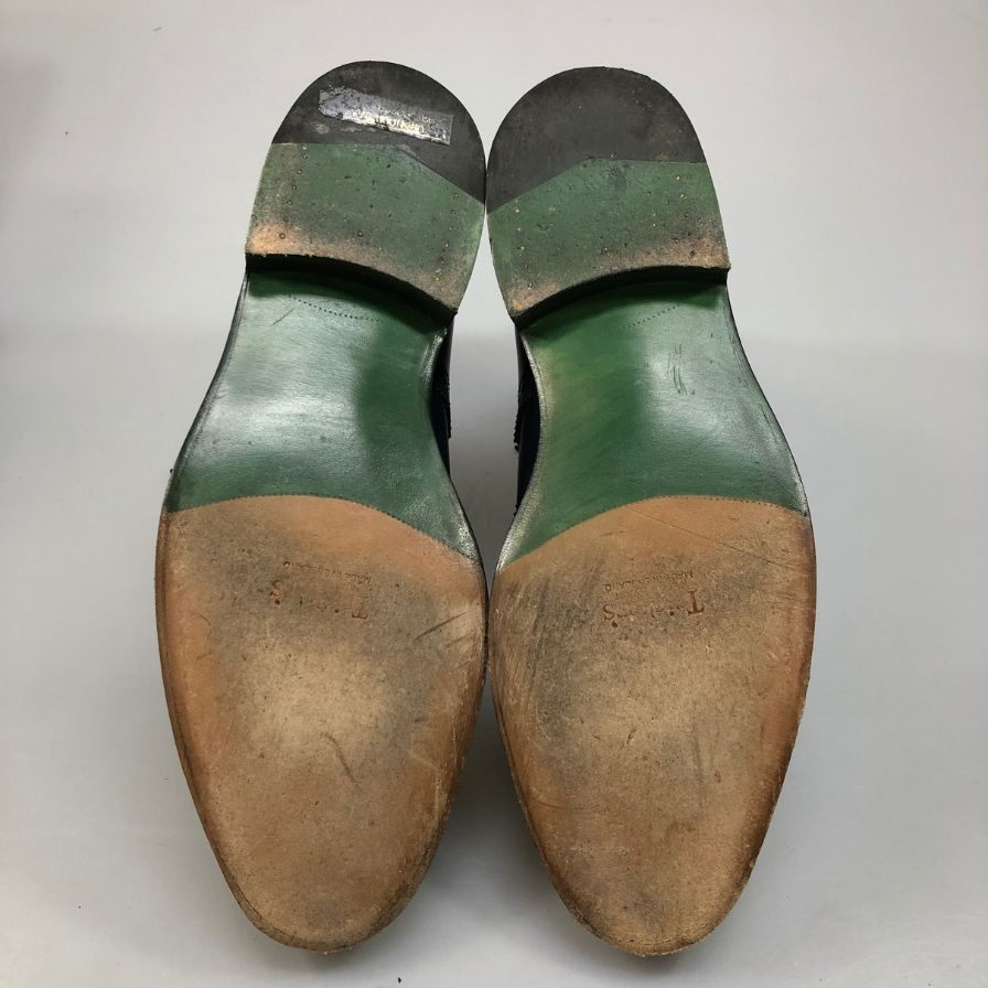 【オンライン限定】【Tricker's】トリッカーズ カントリーブーツ ウイングチップ M7655 メンズ  ネイビー サイズUK7