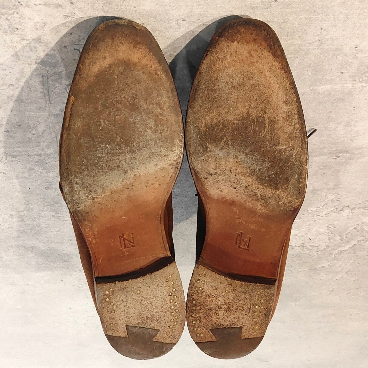 クロケット＆ジョーンズ製【NEW&LINGWOOD】ニュー&リングウッド  チャッカブーツ スエード ブラウン サイズUK7