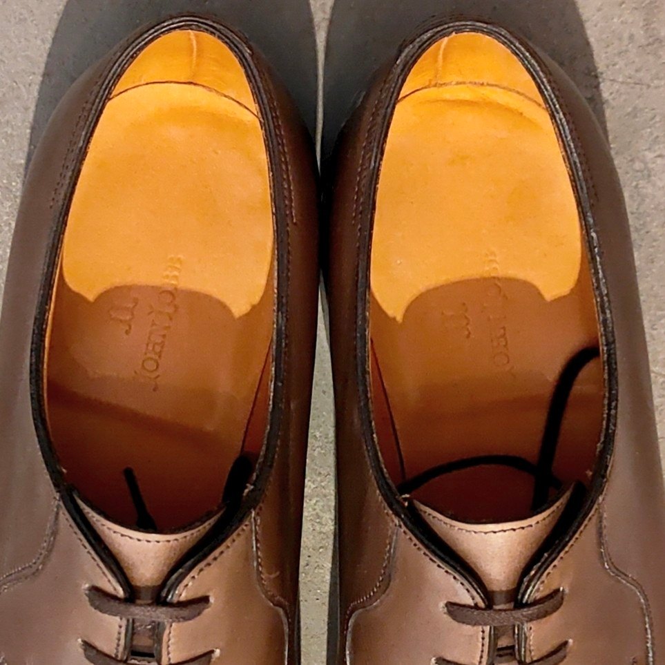 希少 使用数回 【JOHN LOBB】ジョンロブ 2002イヤーモデル ブラウン